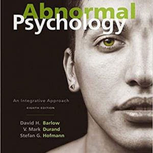 Abnormal Psychology: An Integrative Approach (8th Edition) – eBook