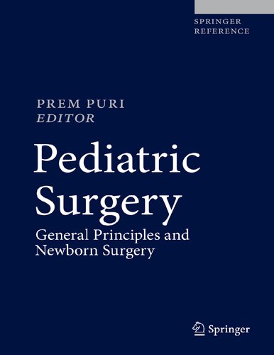 Pediatric Surgery: General Principles and Newborn Surgery – eBook