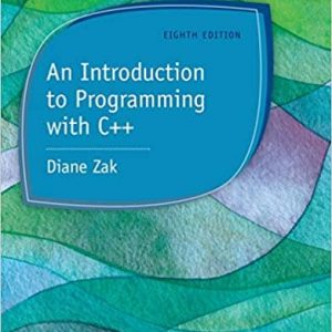 An Introduction to Programming with C++ (8th Edition) – eBook PDF