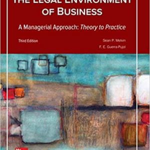 The Legal Environment of Business, A Managerial Approach (3rd Edition) – PDF