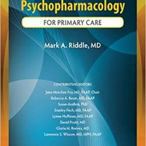 Pediatric Psychopharmacology For Primary Care – PDF