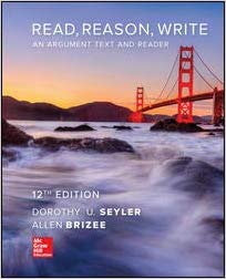 Read, Reason, Write (12th Edition) – eBook PDF