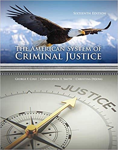 The American System of Criminal Justice (16th Edition) – eBook PDF
