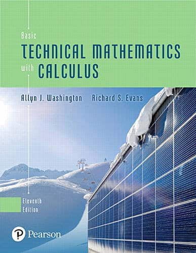 Basic Technical Mathematics with Calculus (11th Edition) – eTextBook