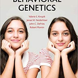 Behavioral Genetics (7th Edition) – PDF