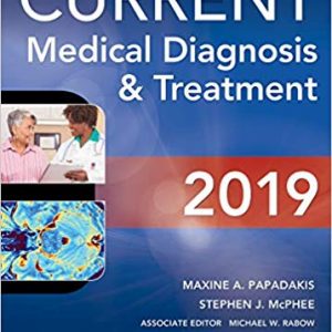CURRENT Medical Diagnosis and Treatment 2019 (58th Edition) – PDF
