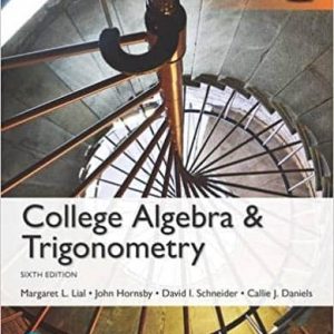 College Algebra and Trigonometry (6th Edition) – Global – PDF