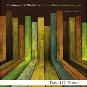 Fundamental Statistics for the Behavioral Sciences (8th edition) – eBook PDF