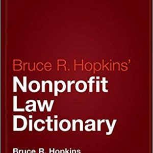 Hopkins’ Nonprofit Law Dictionary – eBook PDF