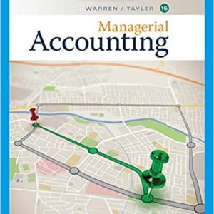 Managerial Accounting (15th Edition) – PDF