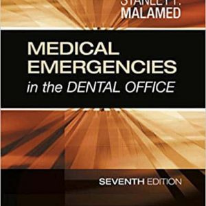 Medical Emergencies in the Dental Office (7th Edition) – PDF