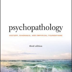 Psychopathology: History, Diagnosis and Empirical Foundations (3rd Edition) – PDF