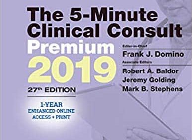 The 5-Minute Clinical Consult Premium 2019 (27th Edition) – PDF