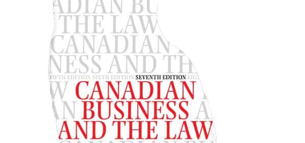 Canadian Business and the Law (7th Edition) – PDF