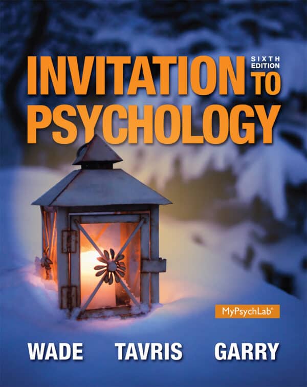 Invitation to Psychology (6th Edition) – Wade/Tavris – PDF