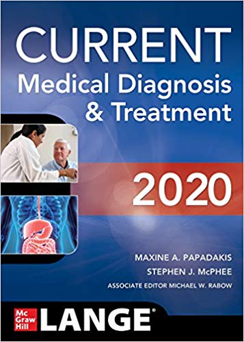 CURRENT Medical Diagnosis and Treatment 2020 (59th Edition) – eBook PDF