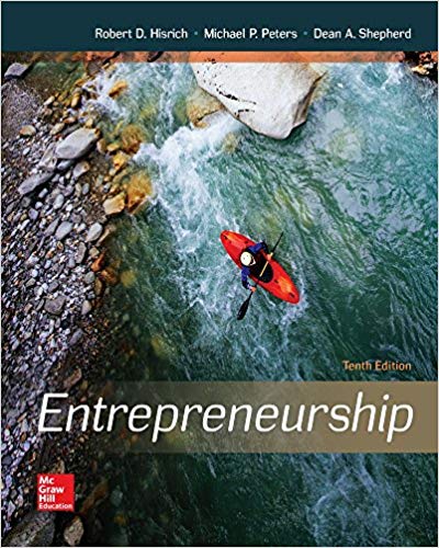 Robert Hisrich’s Entrepreneurship (10th Edition) – (Irwin Management) – eBook PDF