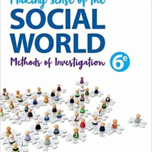 Making Sense of the Social World: Methods of Investigation (6th Edition) – PDF