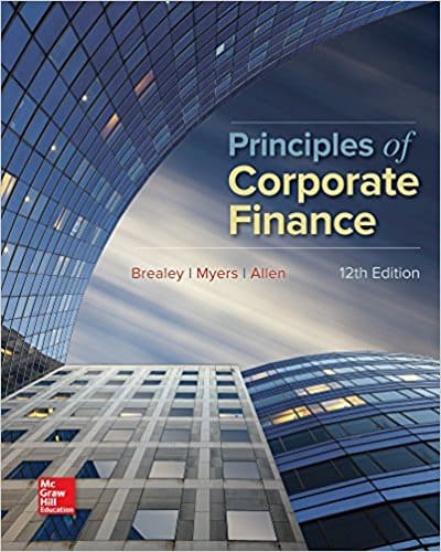 Brealey’s Principles of Corporate Finance (12th Edition) – eBook PDF