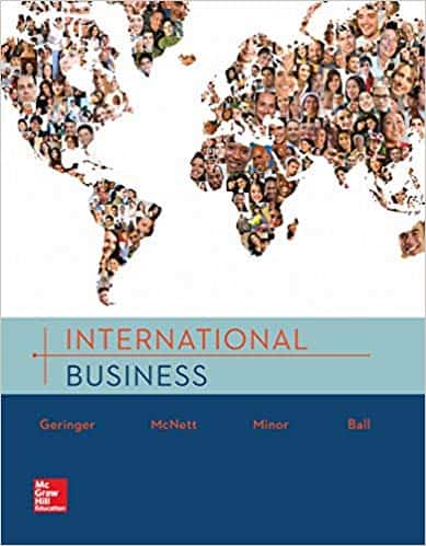 Geringer’s International Business – eBook PDF
