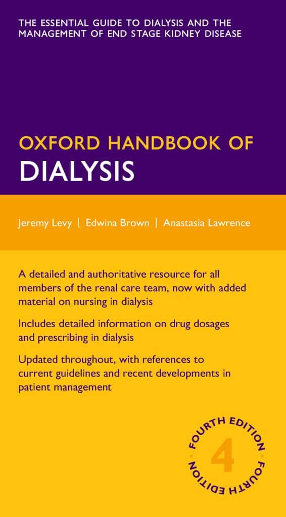 Oxford Handbook of Dialysis (4th Edition) – PDF
