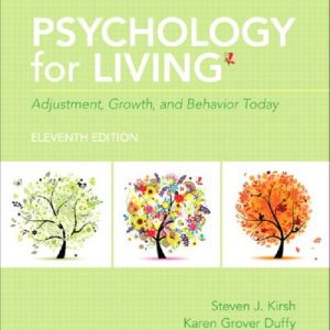 Psychology for living: adjustment, growth, and behavior today (11th Edition) – PDF