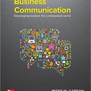 Business Communication: Developing Leaders for a Networked World (3rd Edition) – eBook PDF