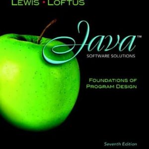 Java Software Solutions: Foundations of Program Design (7th Edition) – PDF