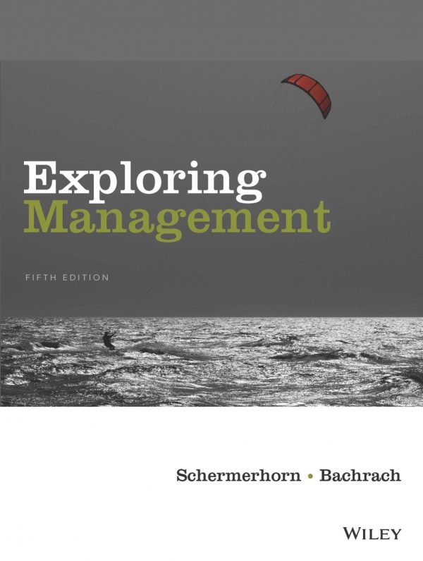 Exploring Management (5th Edition) – Schermerhorn/Bachrach – eBook PDF