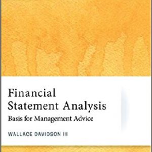 Financial Statement Analysis: Basis for Management Advice – PDF