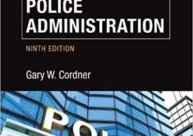 Police Administration (9th Edition) – PDF