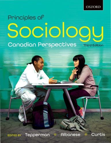 Principles of Sociology: Canadian Perspectives (3rd Edition) – PDF