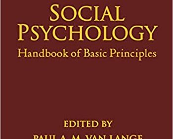 Social Psychology: Handbook of Basic Principles (3rd Edition) – PDF