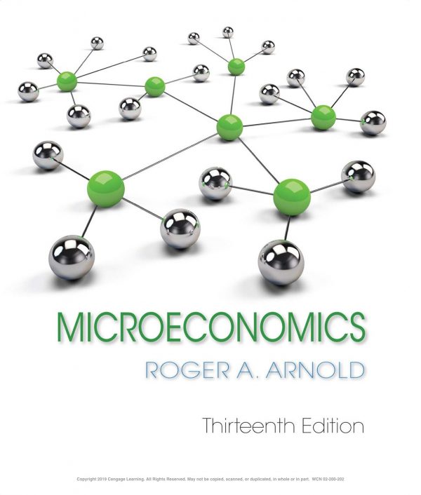 Microeconomics (13th Edition) – Roger Arnold – eBook PDF