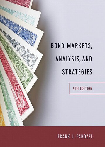 Bond Markets, Analysis, and Strategies (9th Edition) – PDF