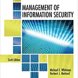 Management of Information Security (6th Edition) – eBook PDF