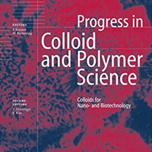 Colloids for Nano and Biotechnology 2009th Edition, ISBN-13: 978-3540873327
