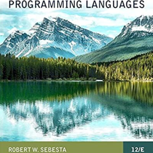 Concepts of Programming Languages 12th Edition, ISBN-13: 978-0134997186