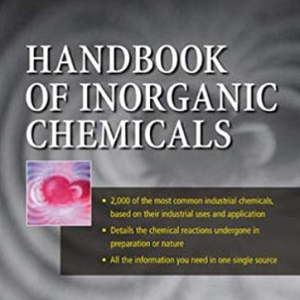 Handbook of Inorganic Chemicals 1st Edition Pradyot Patnaik, ISBN-13: 978-0070494398
