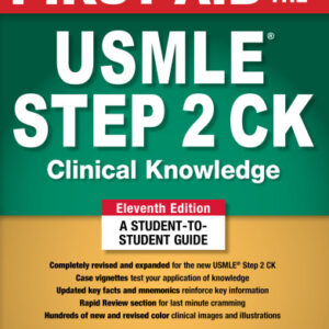 First Aid for the USMLE Step 2 CK (11th Edition) – PDF