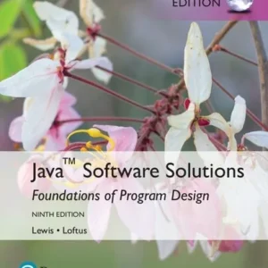 Java Software Solutions (9th Global Edition) – PDF