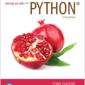 Starting Out with Python (5th Edition) – PDF